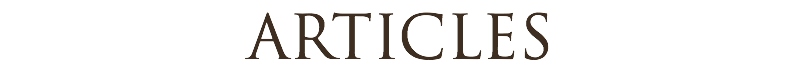 ARTICLES